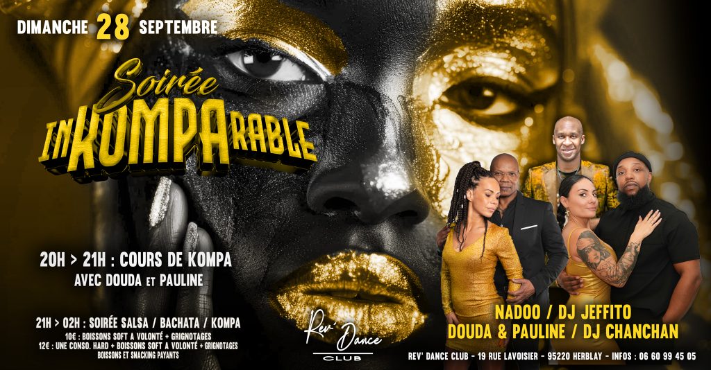 28/09/2025 - soirée inKOMPArable - Nadoo / DJ Jeffito / DJ Chanchan / Douda & Pauline