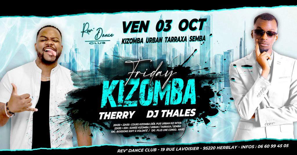 03/10/2025 - Friday Kizomba - THERRY & DJ THALES