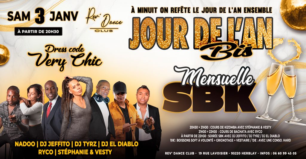 Samedi 03/01/2026 - Mensuelle SBK