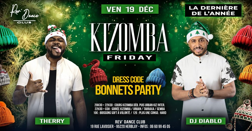 19/12/2025 - Friday Kizomba - THERRY & DJ DIABLO