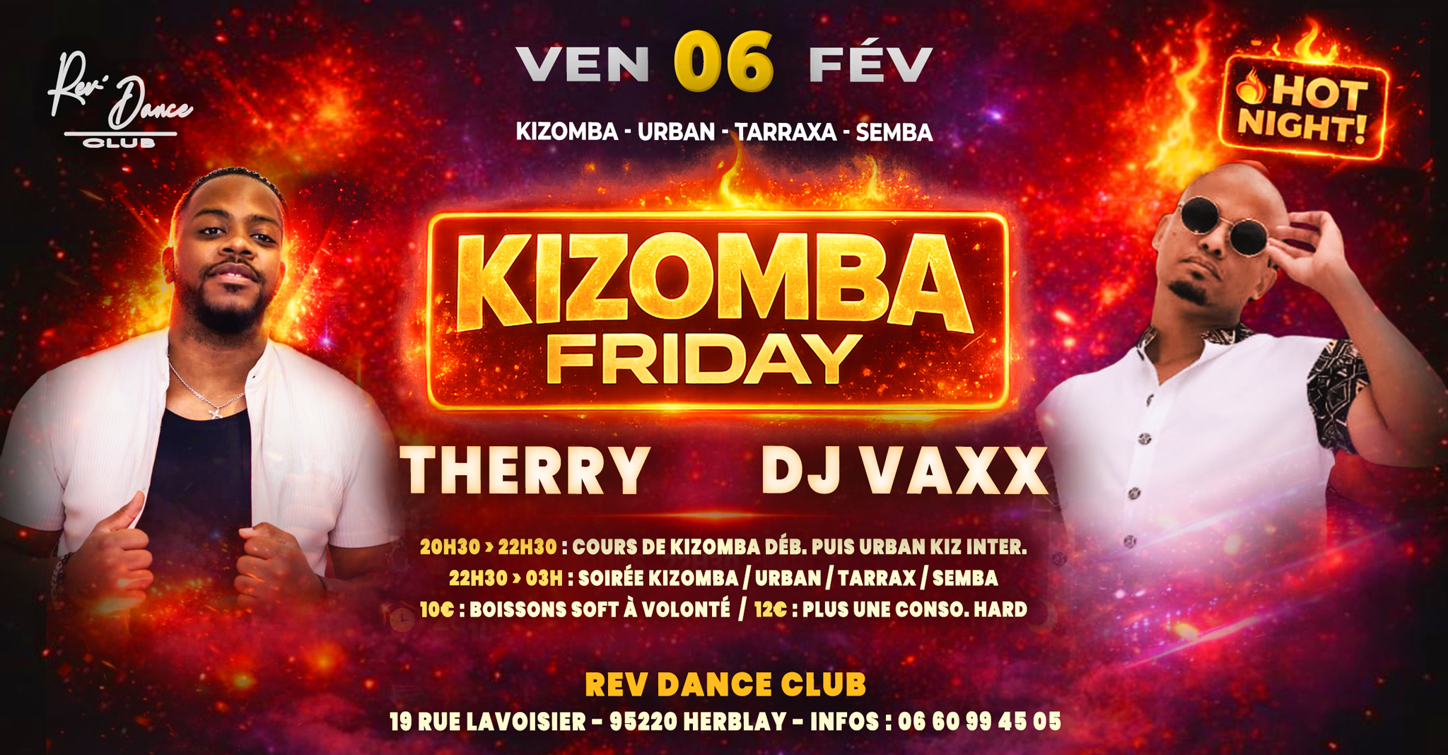 06/02/2026 - Friday Kizomba - THERRY & DJ VAXX