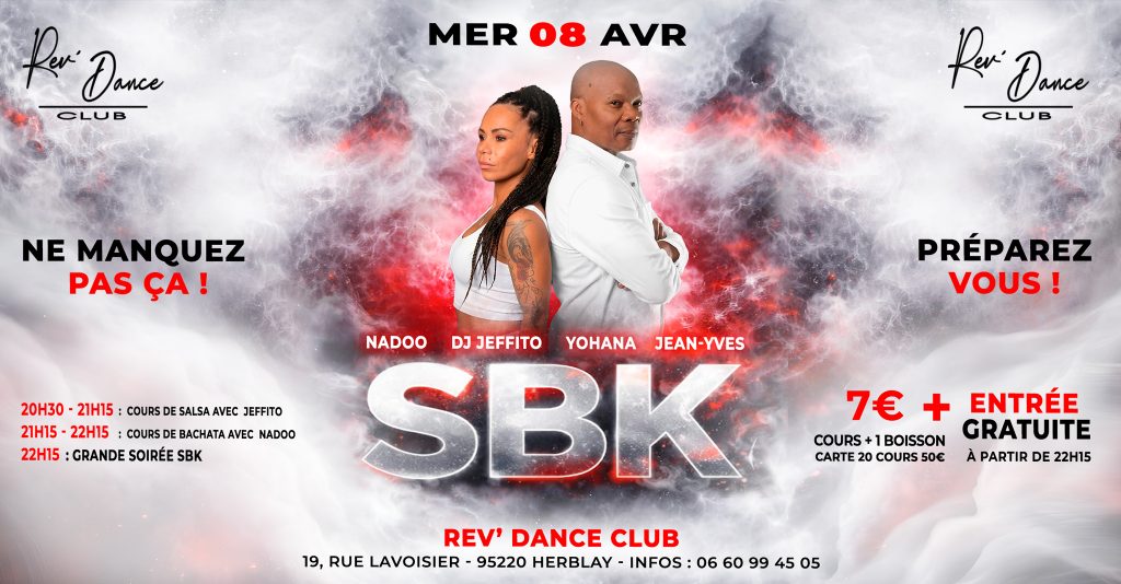 Mercredi 08 avril 2026 - Mercredi SBK - Nadoo & DJ Jeffito