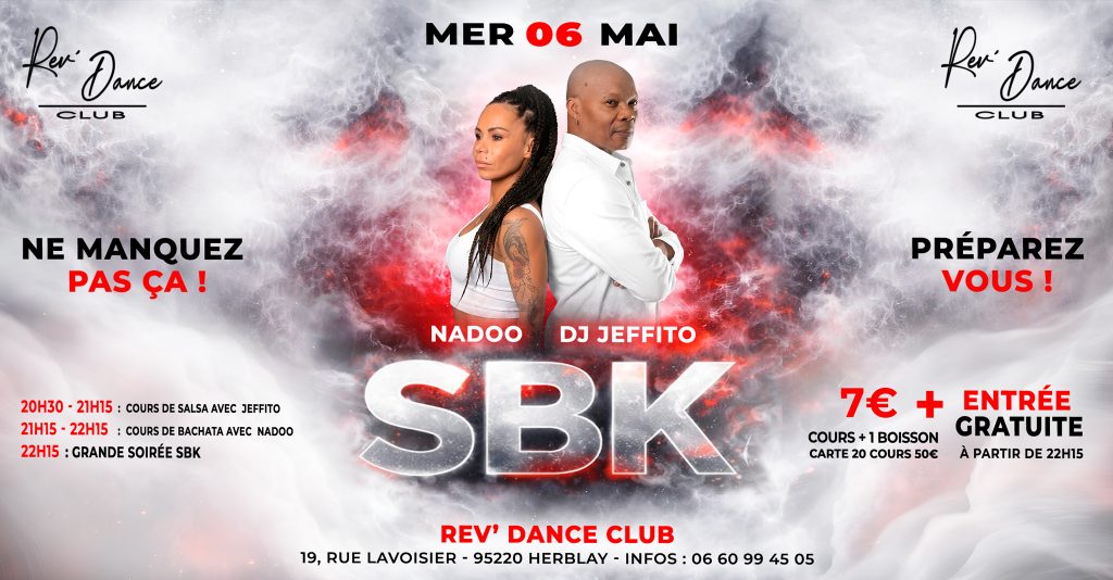 Mercredi 06 mai 2026 - Mercredi SBK - Nadoo & DJ Jeffito