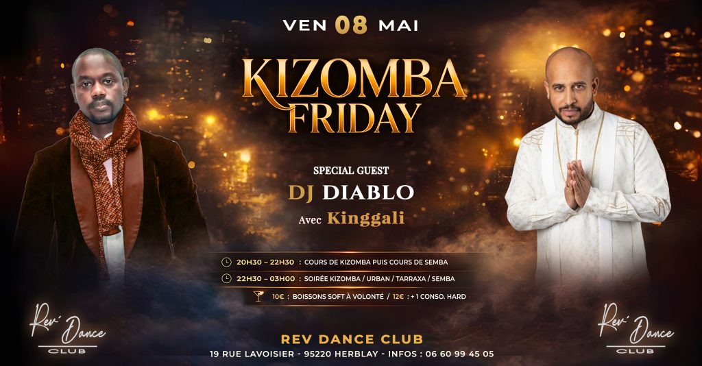 Friday Kizomba 08 mai 2026