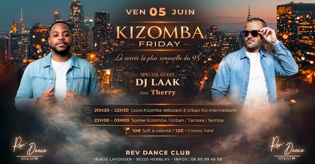 05/06/2026 - Friday Kizomba - Therry & DJ Laak