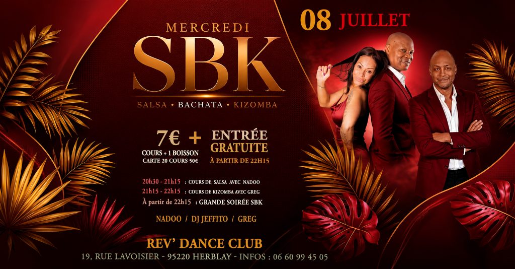 Mercredi 08 juillet 2026 - Mercredi SBK - Nadoo & DJ Jeffito & Greg