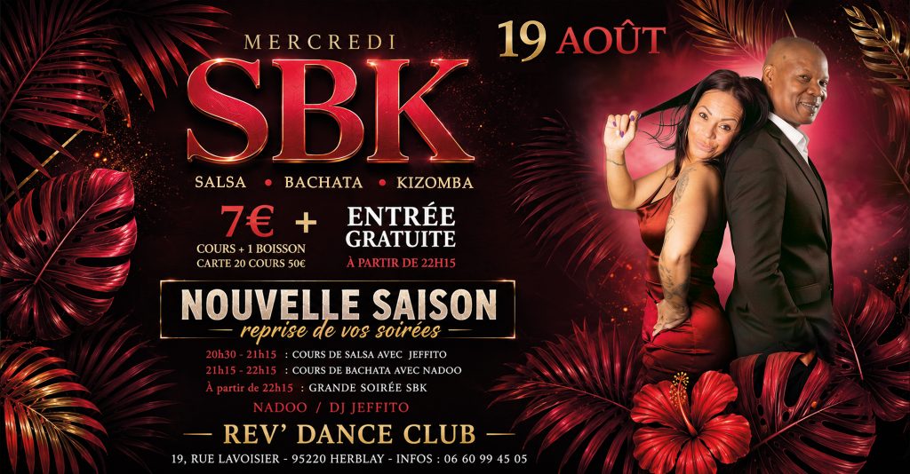 Mercredi 19 août 2026 - Mercredi SBK - Nadoo & DJ Jeffito